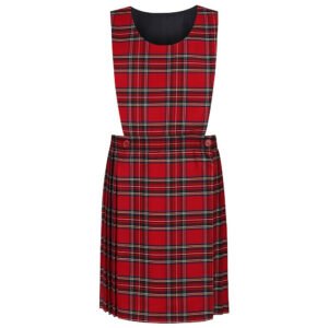 Tartan Bib Pinafore